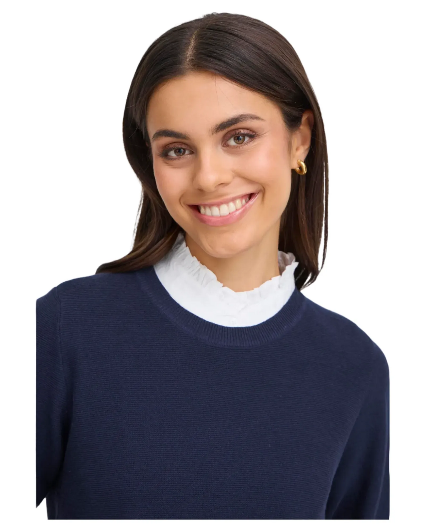 Col amovible blanc - Fransa