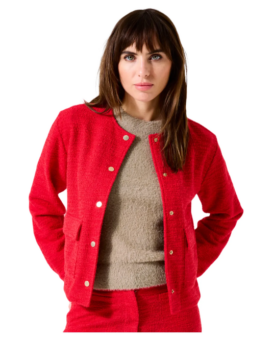 Cardigan rouge - GARCIA