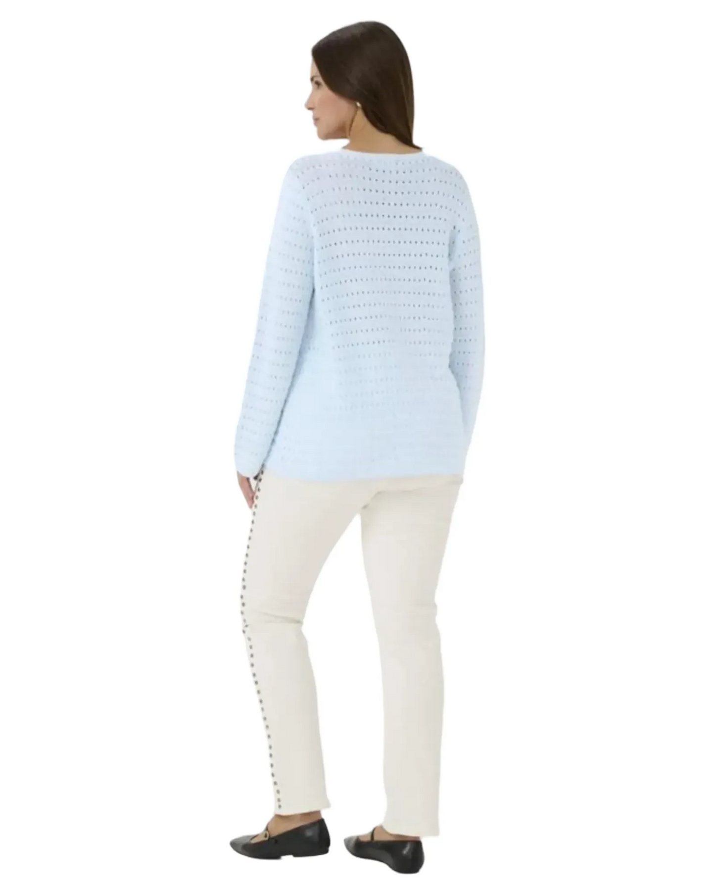 Chandail en tricot bleu - Kaffe Curve