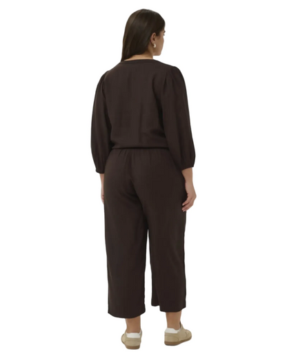 Pantalon noir 7/8 - Kaffe Curve