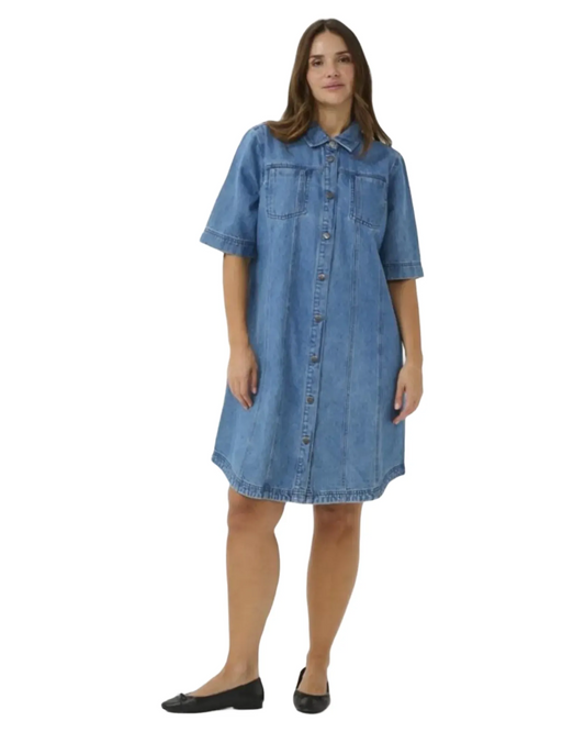 Robe en jeans - Kaffe Curve