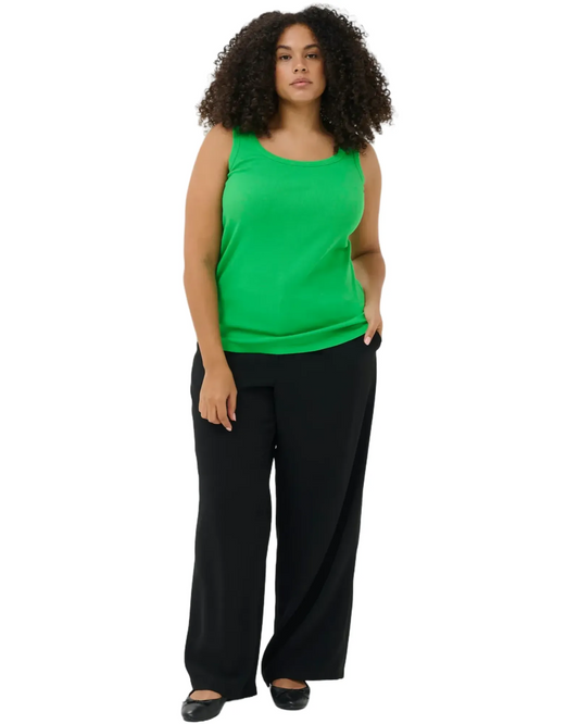 Camisole verte - Kaffe Curve