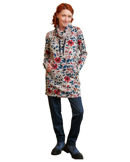 Tunique imprimé de fleurs - Rien ne se perd tout se crée