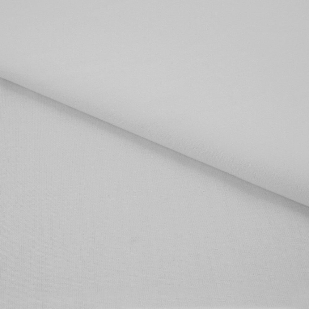 Tissu 100% Coton percale blanc