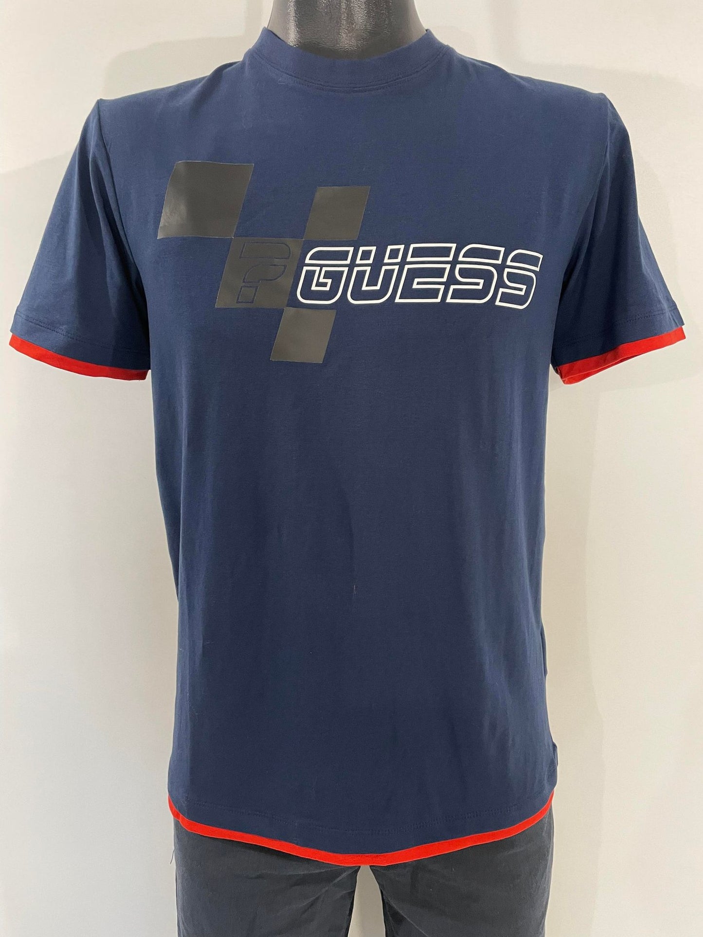 T-shirt bleu - Guess