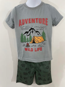 Pyjama 2 pièces avec imprimé de camping - Northcoast