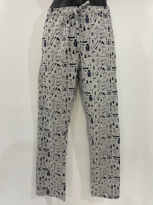 Pantalon de pyjama gris avec imprimé - Northcoast