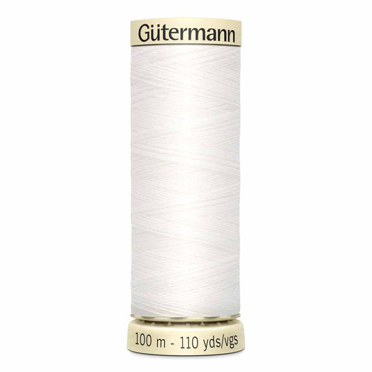 GUTERMANN Fil Sew-All MCT 100m - nouveau blanc