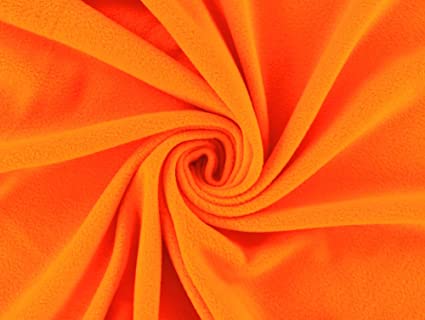 Tissu à vêtement orange