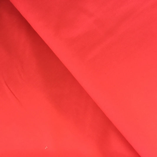 Tissu 100% coton rouge