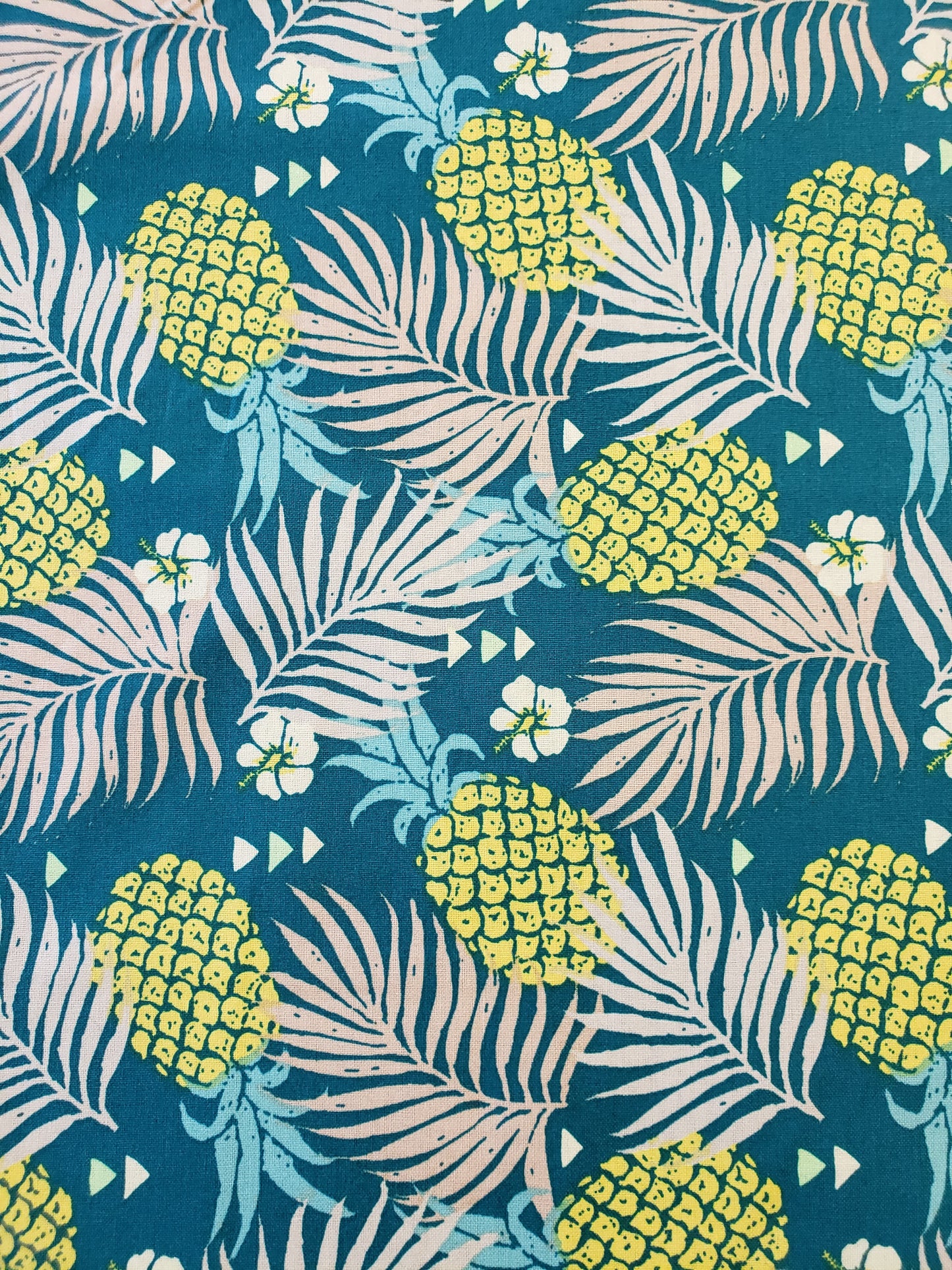 Tissu coton imprimé ananas