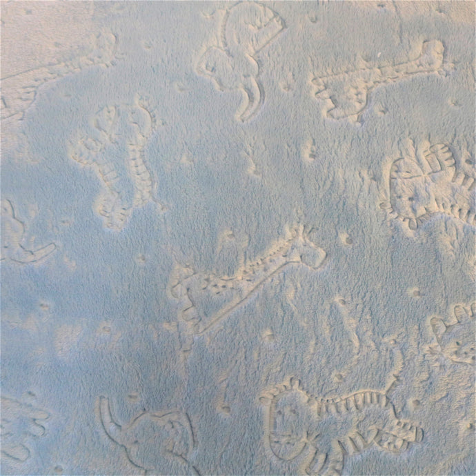 Tissu en molleton bleu pâle
