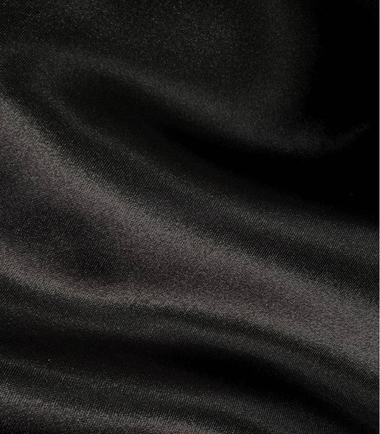 Tissu à doublure noir
