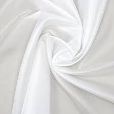 Tissu à doublure blanc