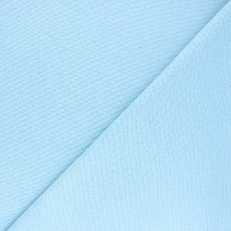 Tissu en flanelle bleu ciel