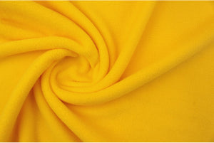 Tissu polar jaune