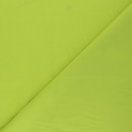 Tissu poly-coton vert